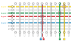 High rate, low-latency multi-touch sensing with simultaneous orthogonal multiplexing